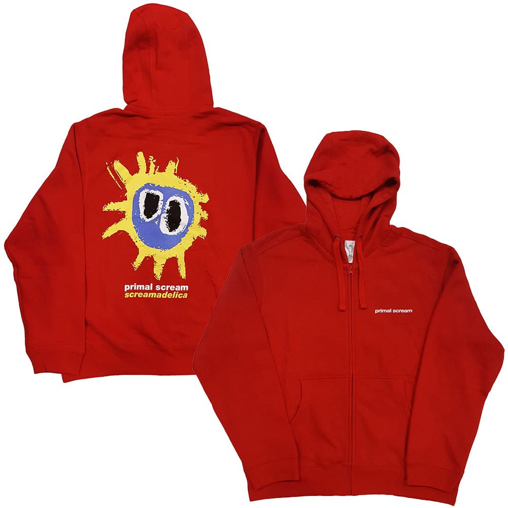 PRIMAL SCREAM プライマルスクリーム - Screamadelica / ジップ / バックプリントあり / パーカー・スウェット / メンズ - PGS